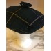Tam Golf Beret Wool Tartan Hat Blue Green Plaid Pom Pom Made In England  eb-60978859